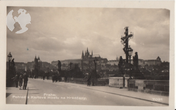 Karlsbrücke + Hradschin 1932 95 006 ●