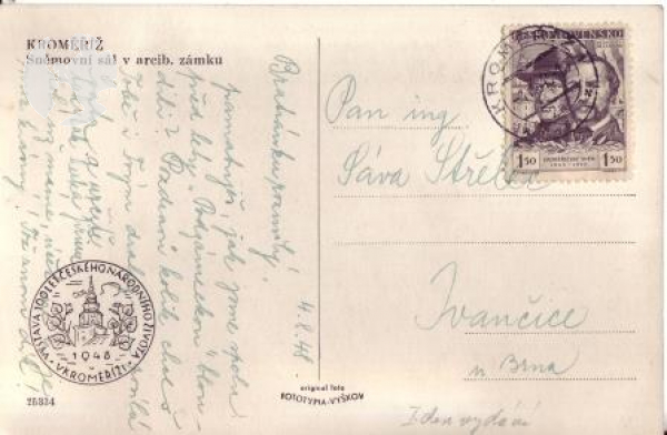 Kroměříž 1948 95 008 ●