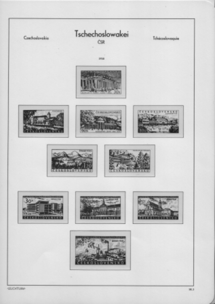 Tschechoslowakei - 1958 - SF