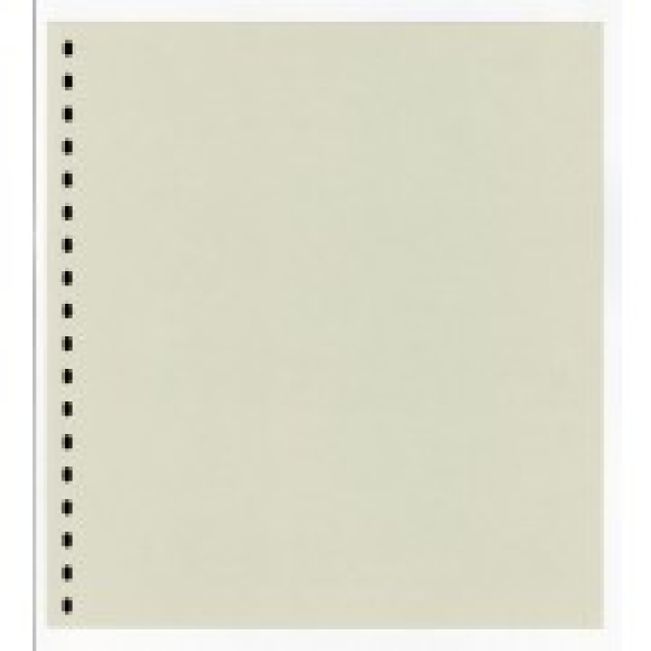 LINDNER - 802io Prázdné listy ve formátu 272 mm × 296 mm s 18-kroužkovým děrováním
