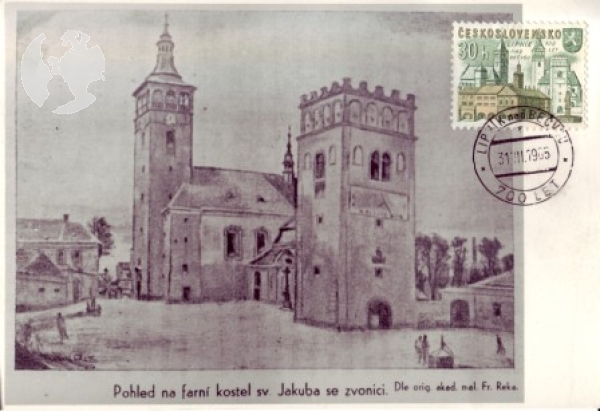Lipník nad Bečvou (kresba) 1965 98 003 ●