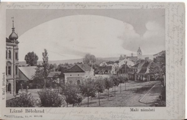Lázně Bělohrad 1903 95 002 ●
