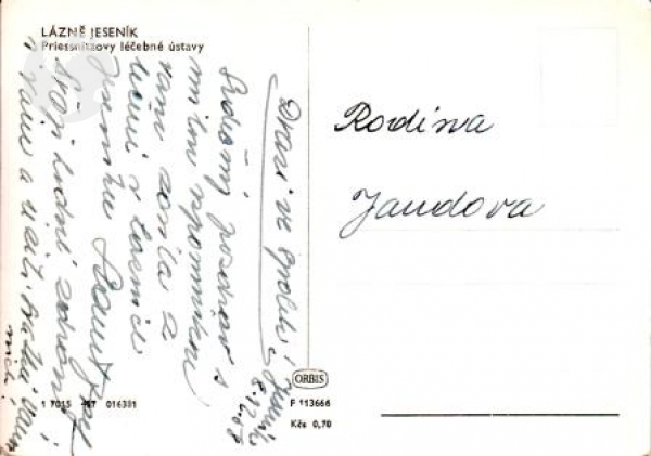 Lázně Jeseník 1958 95 003 ●