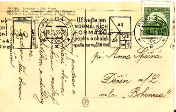 Malá Strana + Hradčany 1933 95 002 ●