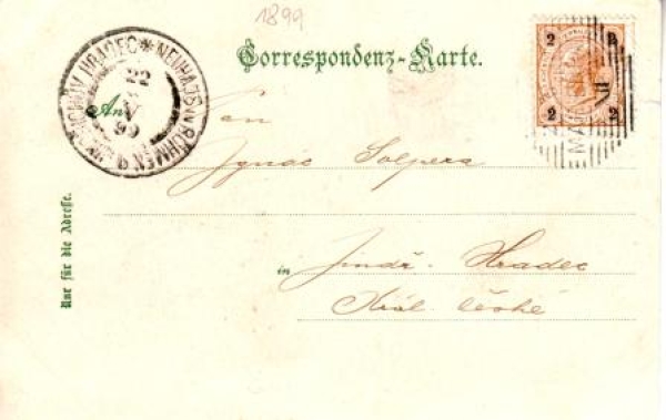 Mariánské Lázně 1899 95 001 ●