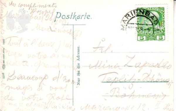 Mariánské Lázně 1909 95 002 ●