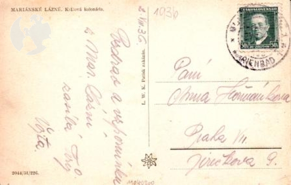 Marienbad 1936 95 007 ●