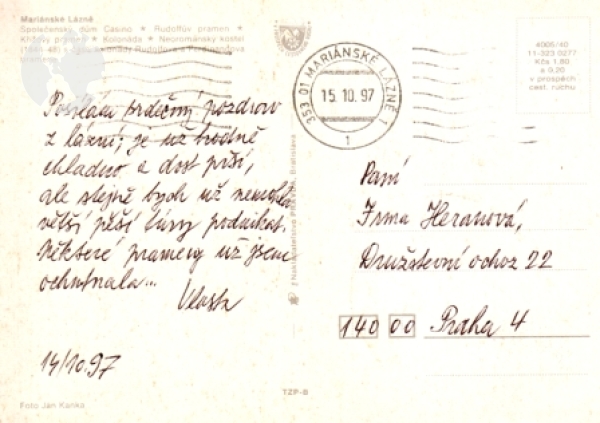 Mariánské Lázně 1997 95 001 ●