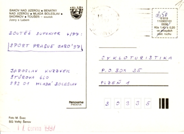 Mikroregion Pojizeří 1997 95 001 ●