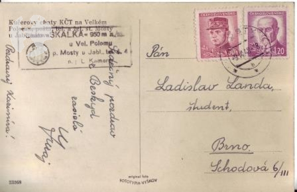 Beskiden - "Velký Polom" 1948 95 002 ●