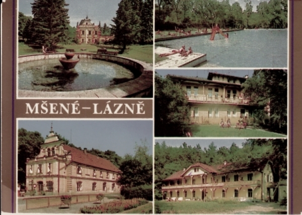 Mšené - lázně 19xx 95 001 ●
