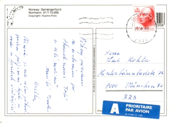 Geirangerfjord - N 19xx 95 002 ●