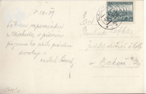 Náchod 1939 95 049 ●