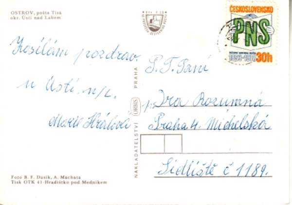 Ostrov u Tisé 19xx 95 121 ●