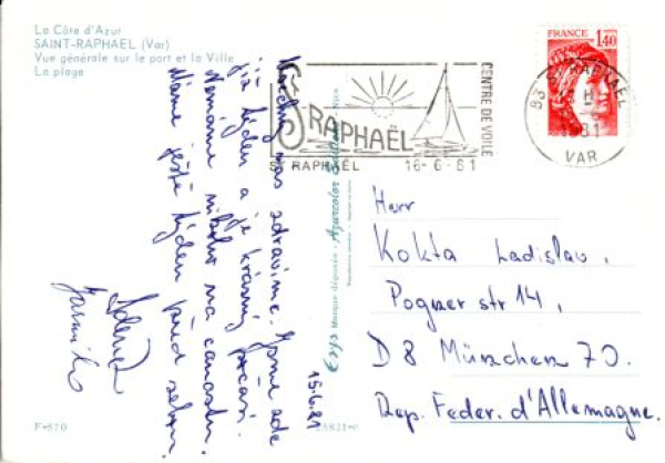 Saint-Raphaël - F 1981 95 001 ●