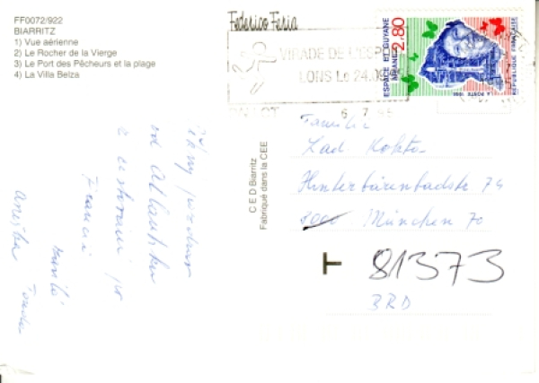 Biarritz - F 1995 95 001 ●