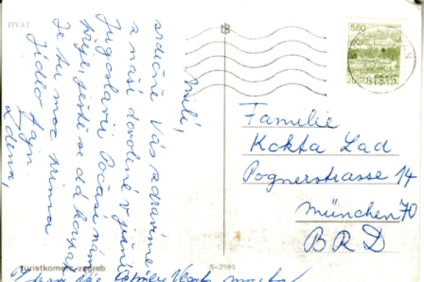 Tivat - MNE 19xx 95 001 ●