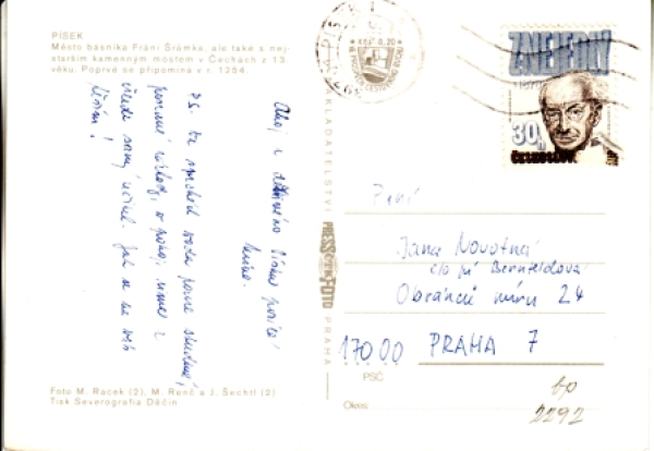 Písek 19xx 95 130 ●