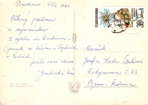 Schloss Dux 1971 95 003 ●