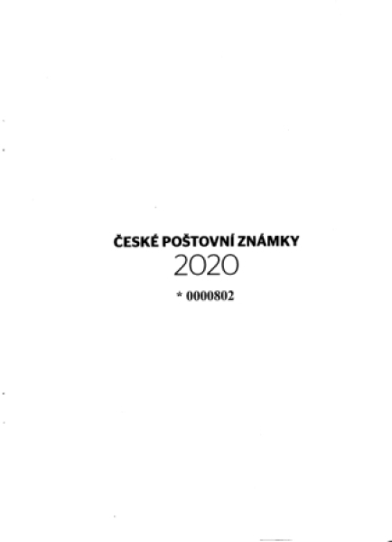 RA 2020 + PTR 028 ** - známkový ročník 2020