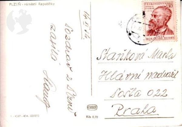 Plzeň 1954 95 001 ●
