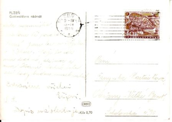 Plzeň 1958 95 001 ●
