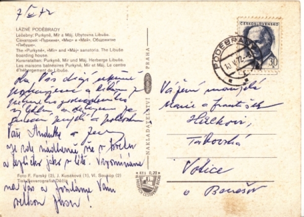 Lázně Poděbrady 1972 95 001 ●