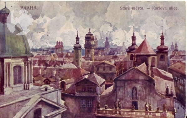 Prag - Prager Altstadt (Zeichnung) 19xx 95 040 ●