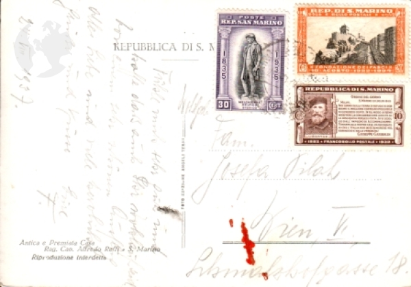 Republica Di S. Marino - RSM 1937 95 001 ●