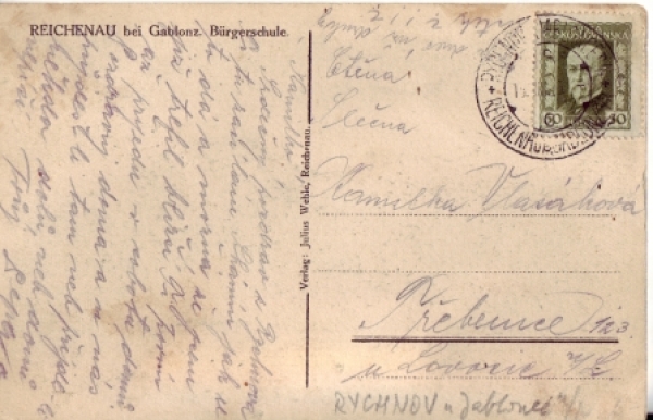 Rychnov u Jablonce nad Nisou 19xx 95 099 ●