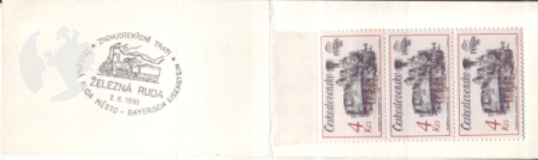 SA 91 - 007 b SOST - 2 / SA 91 - 008 b SOST - 2 - Železná Ruda ● - 1991