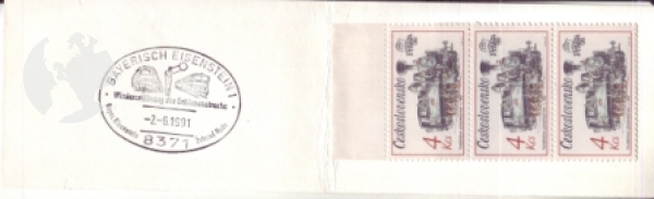 SA 91 - 007 c SOST - 2 / SA 91 - 008 c SOST - 2 - Bayerisch Eisenstein ● - 1991