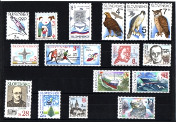 SK 0187 / 0215 ** - 1994 kompletní čistý (neražený) ročník
