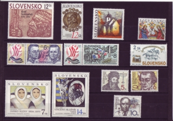 SK 0187 / 0215 ** - 1994 kompletní čistý (neražený) ročník