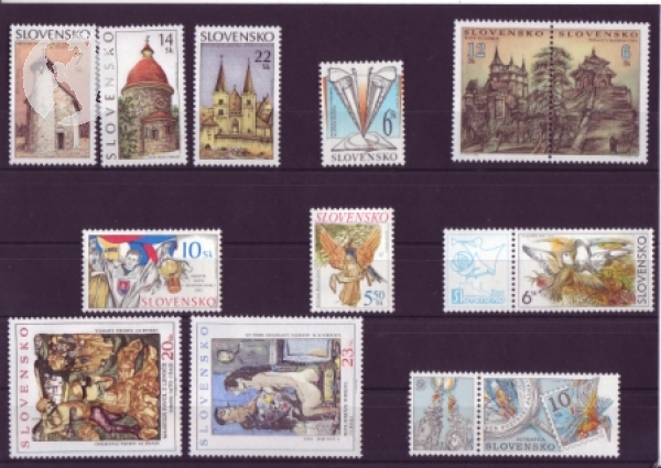 SK 0414 / 0443 ** - 2002 kompletní čistý (neražený) ročník