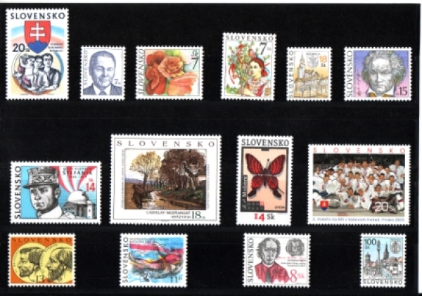 SK 0444 / 0475 ** - 2003 komplette postfrische Jahrgang