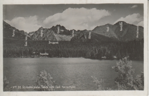 Hohe Tatra - Tschirmer See - SK 1931 95 004 ●