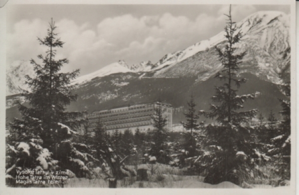 Vysoké Tatry - Nový Smokovec - SK 1932 95 001 ●