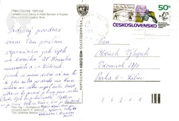 Trentschin -Teplitz- SK 1988 95 001 ●