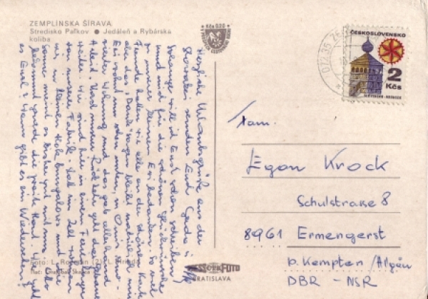 Zemplínska Šírava - SK 19xx 95 092 ●