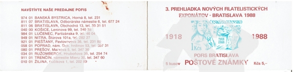 SP 88 / 002 ** - 1988
