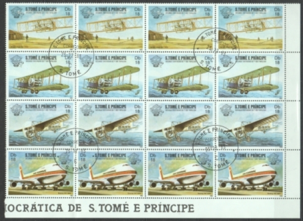 STP 0830 A + 0831 A + 0832 A + 0833 A - Größere Einheit 16 Marken ● - 1983