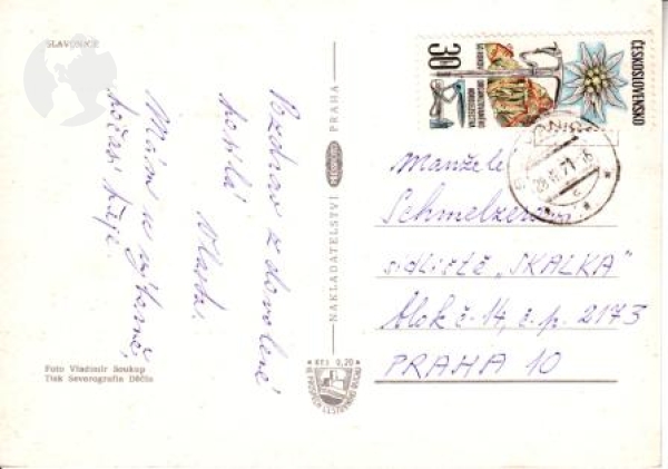 Slavonice 1971 95 001 ●