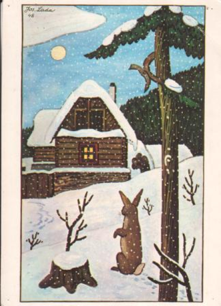VN 14 Frohe Weihnachten und ein glückliche neues Jahr 1978 95 008 ● - Josef Lada