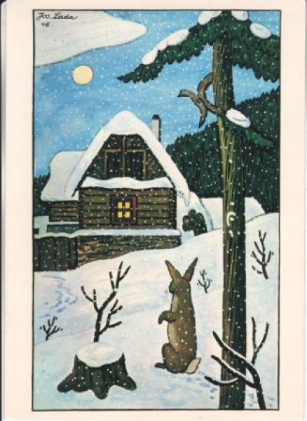 VN 14 Frohe Weihnachten und ein glückliche neues Jahr 19xx 95 095 ● - Josef Lada
