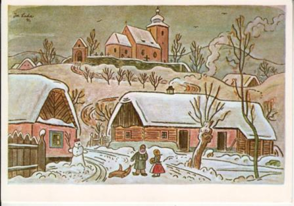 VN 07 Frohe Weihnachten und ein glückliche neues Jahr xxxx 95 022 ● - Josef Lada