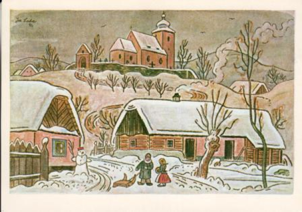 VN 07 Frohe Weihnachten und ein glückliche neues Jahr xxxx 95 023 ● - Josef Lada