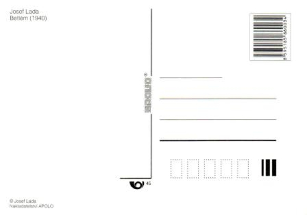 B 02 Weihnachtskrippe xxxx 95 024 ** - Josef Lada