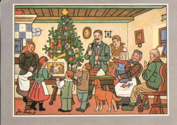 V 03 Weihnachten xxxx 95 026 ** - Josef Lada