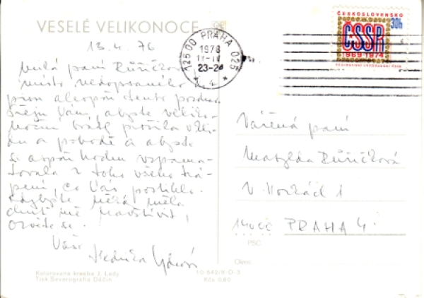 10 Frohe Ostern 1976 95 002 ● - Josef Lada